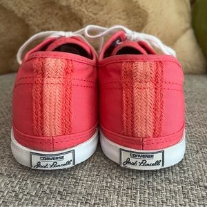 Rare Converse x Jack Purcell Low Top. Red, Sz 7.5